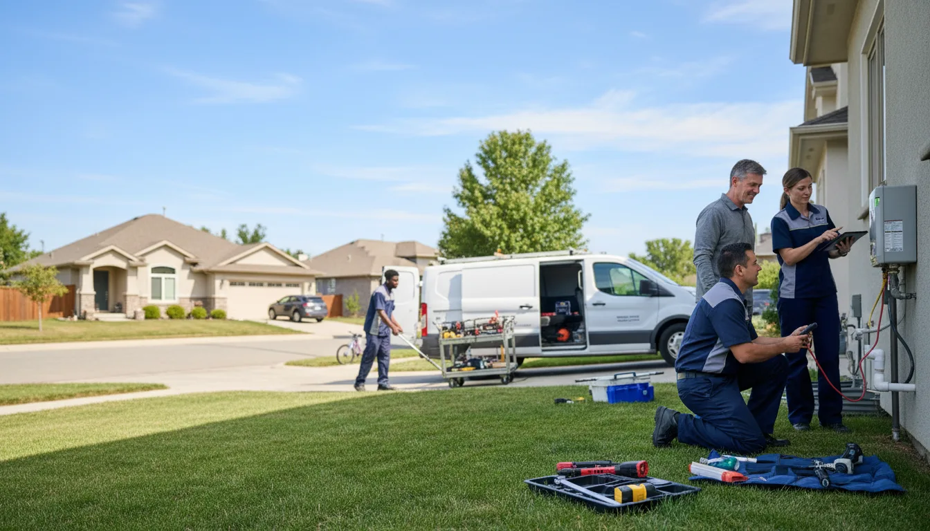 Tankless water heater service in West Sacramento, CA